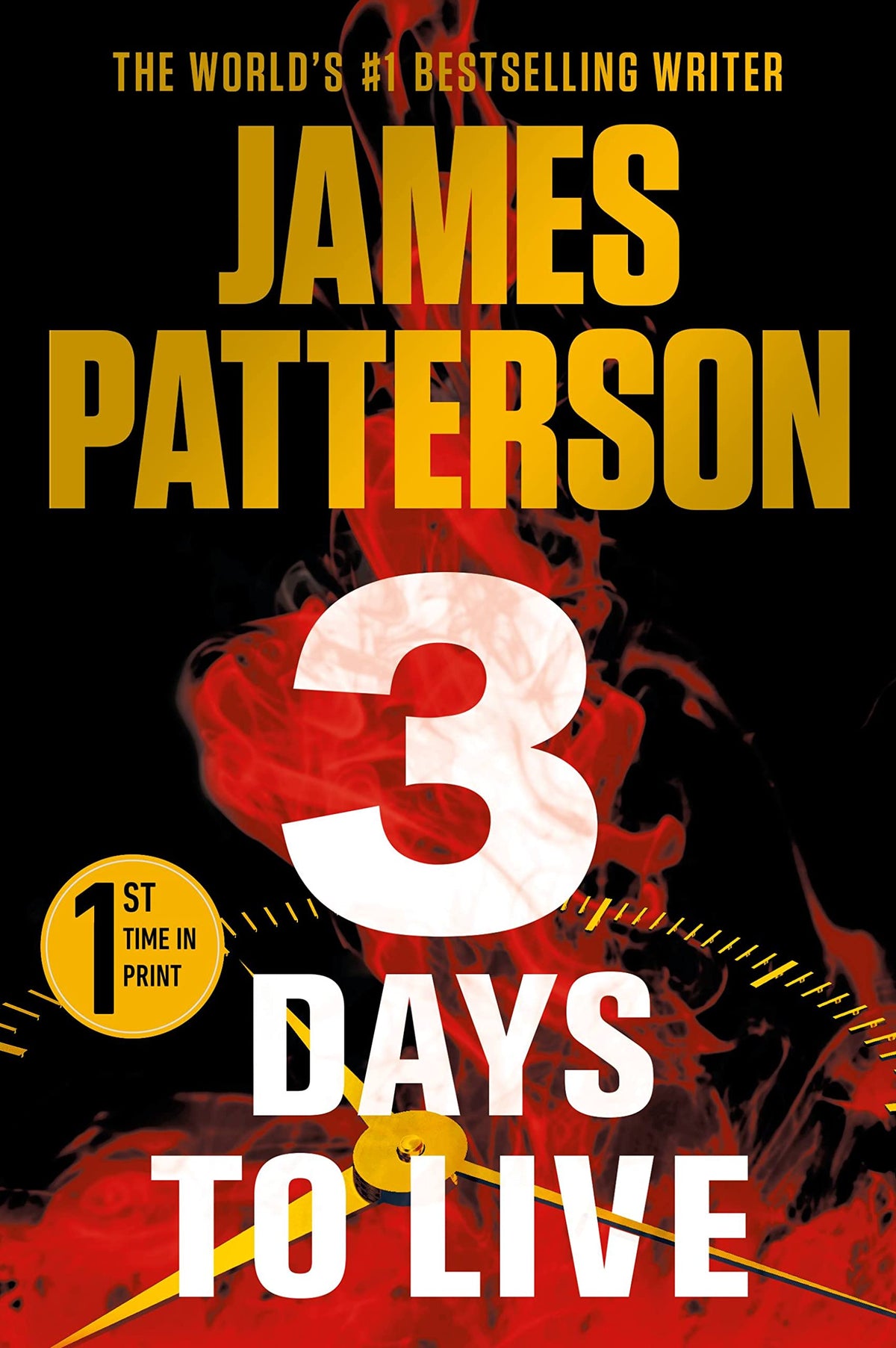 Paperback copy of "3 Days to Live" by Grand, featuring the book cover with title and author on the front.