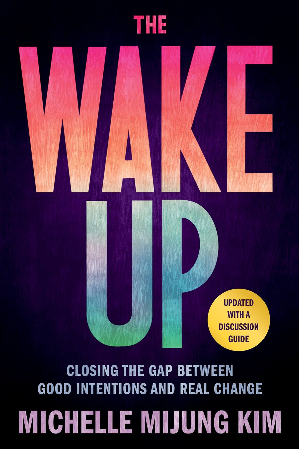 Paperback of "The Wake Up" by Hachette Go, featuring the book cover with title and author details.