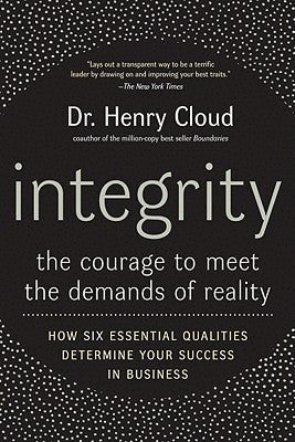 Paperback of "Integrity: The Courage to Meet the Demands of Reality" by Harper Business, featuring the book cover with title text.