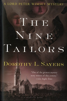 Paperback of "The Nine Tailors" by Harper Paperbacks featuring a book cover with title and author details.