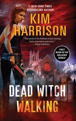Paperback of Dead Witch Walking by Harper Voyager, featuring a dark fantasy cover with mystical and witchcraft-themed artwork.