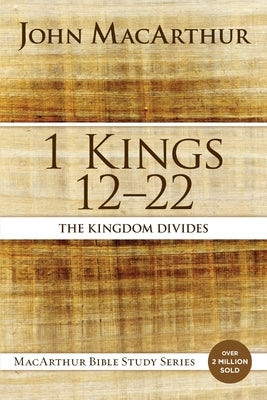 Paperback of 1 Kings 12 to 22: The Kingdom Divides by Harperchristian Resources, showing the book cover with biblical illustrations.