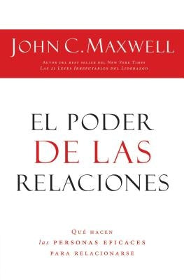 Paperback book titled "El Poder de Las Relaciones" by Harperenfoque, featuring the cover with the title and author’s name.