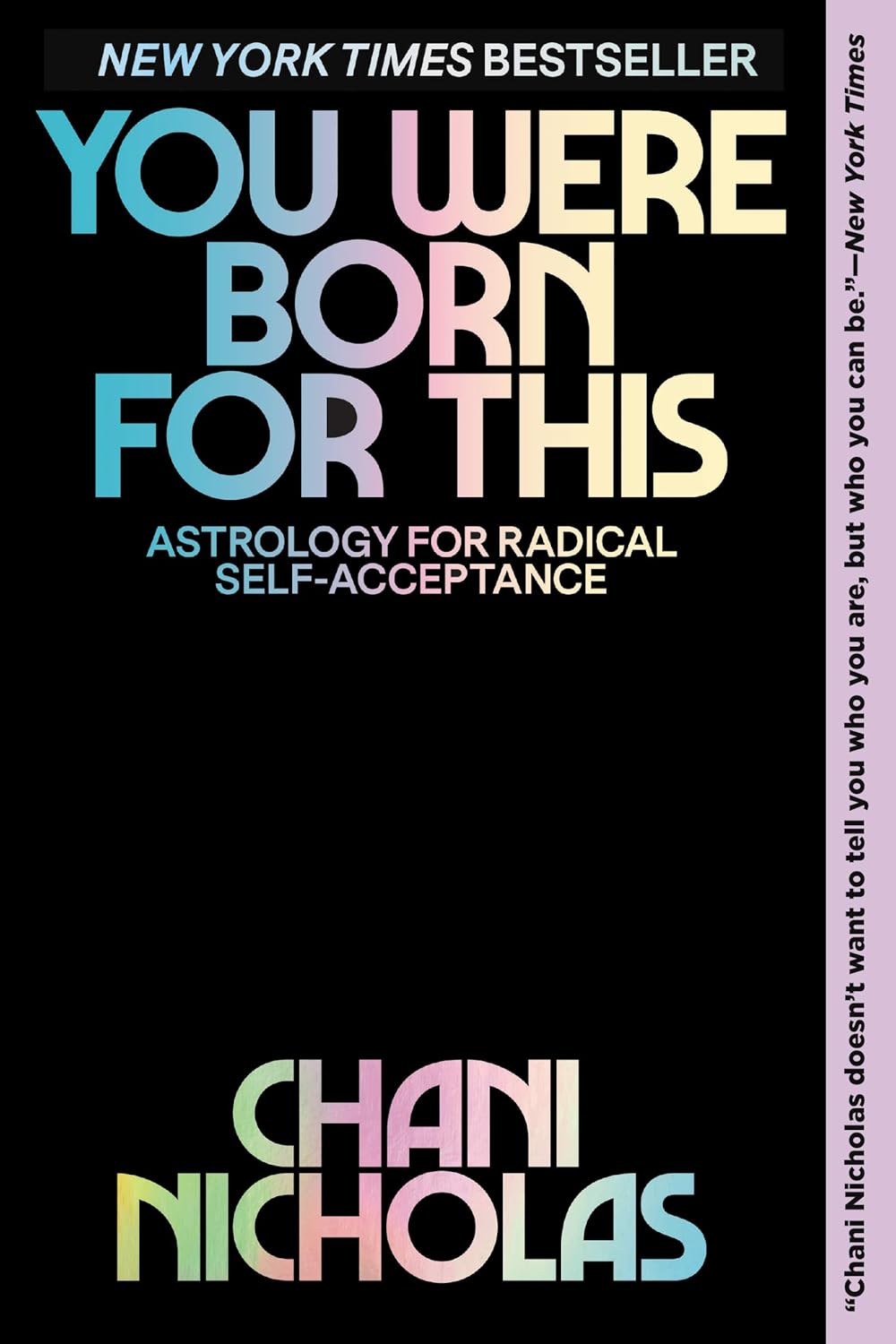 Paperback of "You Were Born for This: Astrology for Radical Self-Acceptance" by HarperOne, featuring the book cover.