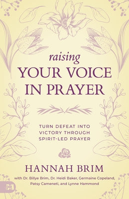Paperback book titled "Raising Your Voice in Prayer" by Harrison House, featuring spiritual themes and a soft cover design.