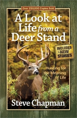 Paperback book titled "A Look at Life from a Deer Stand" by Harvest House Publishers, with a cover image featuring outdoor scenery.