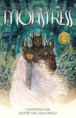 Paperback Monstress Compendium One by Image Comics showing the cover with artwork from volumes 1-8.
