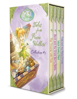 Paperback Disney Fairies Tales from Pixie Hollow collection by Random House, featuring colorful fairy illustrations.