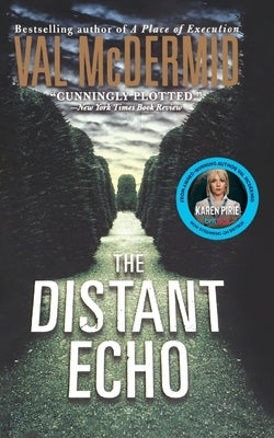 Paperback book "The Distant Echo" by St. Martin's Griffin with a scenic cover featuring a misty landscape.