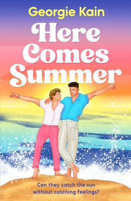 Paperback book titled "Here Comes Summer: Can They Catch the Sun Without Catching Feelings?" by Hera Ediciones, featuring colorful cover art.