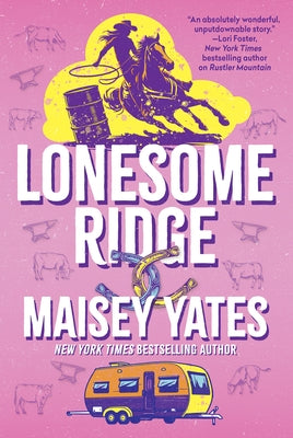 Lonesome Ridge paperback book by Kensington Publishing Corporation showing the front cover with scenic mountain artwork.