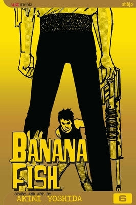 Paperback of Banana Fish Vol. 6 by Viz Media showing the front cover with colorful manga artwork.