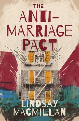 Paperback copy of The Anti-Marriage Pact by Harper Muse, featuring the book's cover with title and author details.