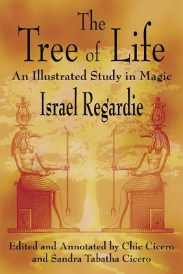 Paperback of The Tree of Life: An Illustrated Study in Magic by Llewellyn Publications showing the cover with mystical artwork and title.