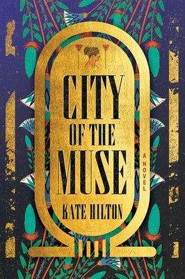 Paperback of "City of the Muse" by Simon & Schuster featuring the book cover with cityscape artwork and title text.