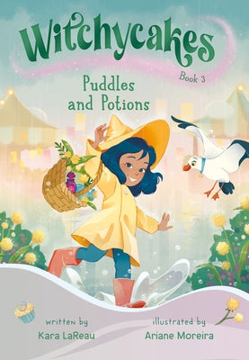 Paperback of Witchycakes #3: Puddles and Potions by Random House Books for Young Readers, showing colorful cover with magical illustrations.