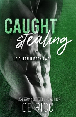 Paperback book titled "Caught Stealing" by Deserted Press LLC, featuring a cover with a dark, dramatic design.