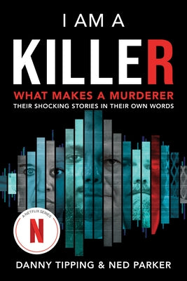Paperback titled "I Am a Killer: What Makes a Murderer" by Sourcebooks, showing the book cover with title and author.