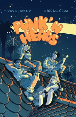 Paperback of Punk'n Heads comic book by Top Shelf Productions featuring cartoon-style punk characters on the cover.