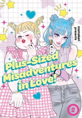 Paperback of Plus-Sized Misadventures in Love! Volume 2 by Harperalley, showing the book cover with colorful artwork and title.