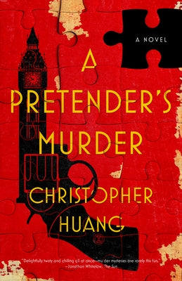 Paperback of "A Pretender's Murder" by Inkshares featuring the book cover with dark, mysterious artwork and title text.