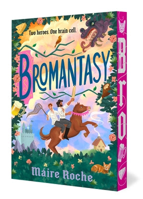 Paperback of Bromantasy by G.P. Putnam's Sons, featuring colorful cover art and book title on front.