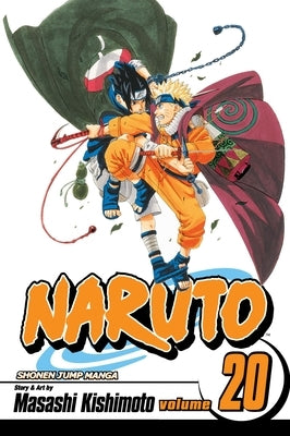 Paperback Naruto Vol. 20 manga book by Viz Media with colorful cover art featuring Naruto Uzumaki.