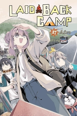 Paperback of Laid-Back Camp, Vol. 17 manga by Yen Press featuring colorful illustrated cover art.