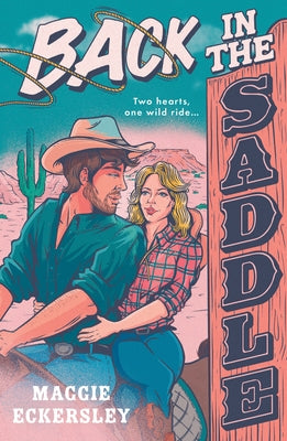 Back in the Saddle paperback by Avon Books showing the book cover with title and author details.