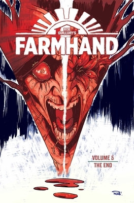 Paperback of Farmhand Volume 5: The End by Image Comics featuring cover art with detailed illustrations and bold title text.