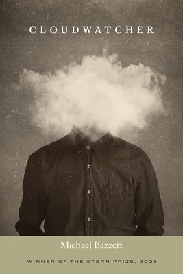 Paperback of Cloudwatcher poetry book by American Poetry Review, featuring a soft cover with abstract cloud artwork.
