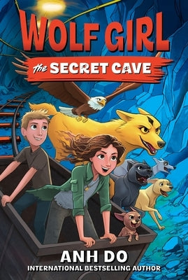 Paperback of Wolf Girl #3: The Secret Cave by HarperCollins, showing the front cover with illustrations and title.