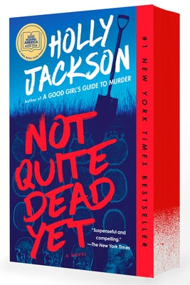 Paperback copy of "Not Quite Dead Yet," a Bantam book, featuring the cover design for the GMA Book Club pick.