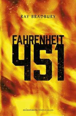 Paperback edition of Fahrenheit 451 novel by Planeta Publishing, showing the book cover with title and author text.