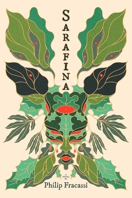 Paperback copy of Sarafina by Clash Books with cover art visible, featuring bold typography and vibrant design elements.