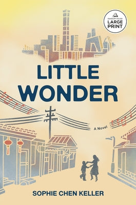 Paperback copy of Little Wonder by Random House Large Print Publishing, featuring a colorful cover with an illustrated design.