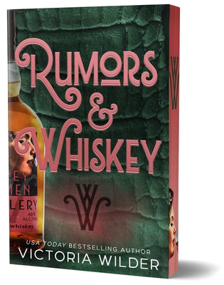 Paperback of Rumors & Whiskey deluxe edition by Bloom Books, showing the book cover with decorative typography and background.