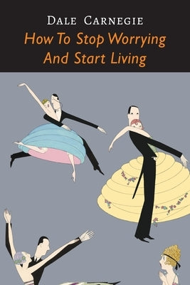 Paperback of "How to Stop Worrying and Start Living" by Albatross Publishers, featuring a cover with calming design and title text.