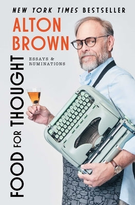 Paperback of "Food for Thought: Essays and Ruminations" by Gallery Books featuring the book cover with title and author text.