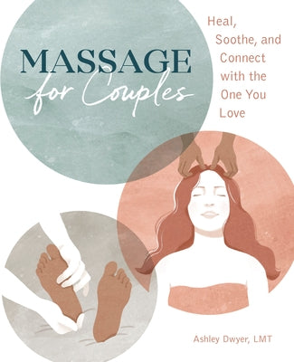 Paperback book titled "Massage for Couples" by Callisto, featuring a couple enjoying a relaxing massage together.