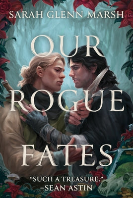 Paperback of "Our Rogue Fates" by Alcove Press, featuring the book cover with dark and mystical design elements.