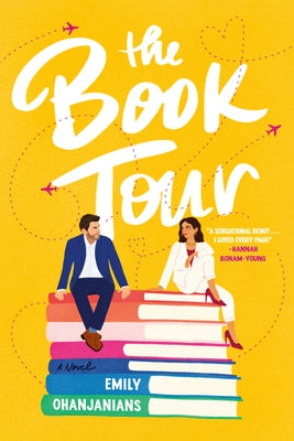 Paperback of The Book Tour by Dell, featuring a colorful cover with book imagery and branding details.