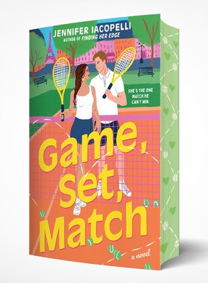 Requited Game, Set, Match limited edition paperback book with colorful cover design and bold typography.