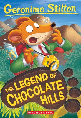 Paperback of The Legend of Chocolate Hills by Geronimo Stilton, part of Scholastic Paperbacks series, featuring colorful cover art.