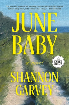 Paperback copy of June Baby book by Random House Large Print Publishing, showing the front cover with title and design.