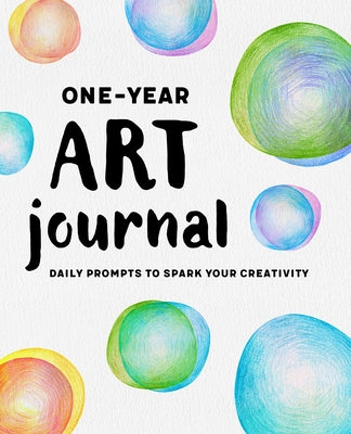 Open Callisto One-Year Art Journal with daily prompts, showing colorful pages and creative sketches for sparking artistic inspiration.