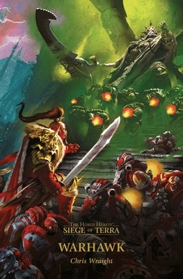 Warhawk paperback book by Games Workshop featuring cover art with fantasy-themed artwork and detailed illustrations.
