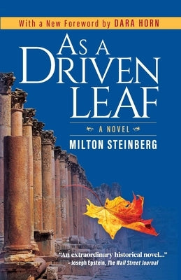 Paperback of "As a Driven Leaf" by Behrman House Publishing, featuring the book cover with title and author details.