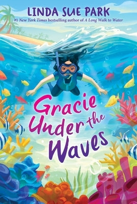 Paperback of "Gracie Under the Waves" by Allida, showing the book cover with ocean-themed artwork and title text.