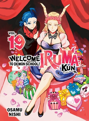 Paperback of Welcome to Demon School! Iruma-Kun 19 by Vertical Comics, featuring cover art with characters from the manga series.